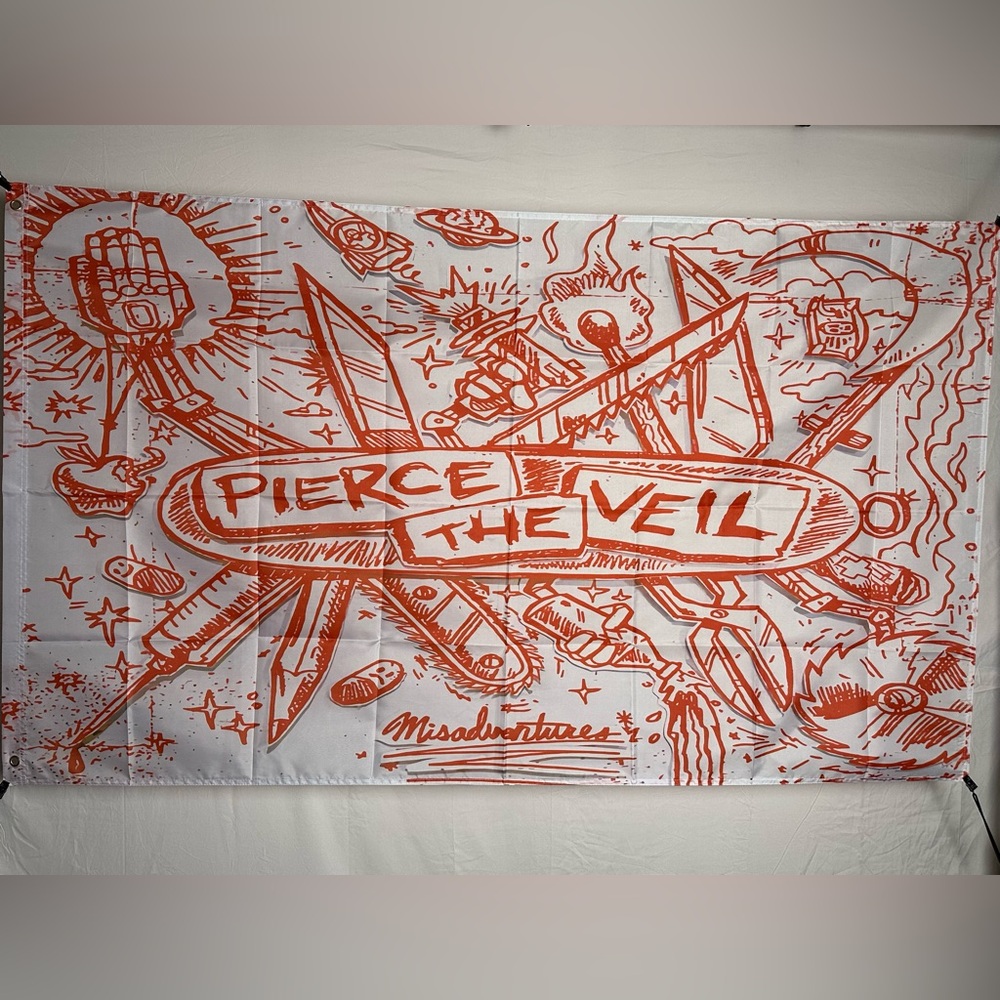 Pierce The Veil “Misadventure” Flag 5x3 Ft.